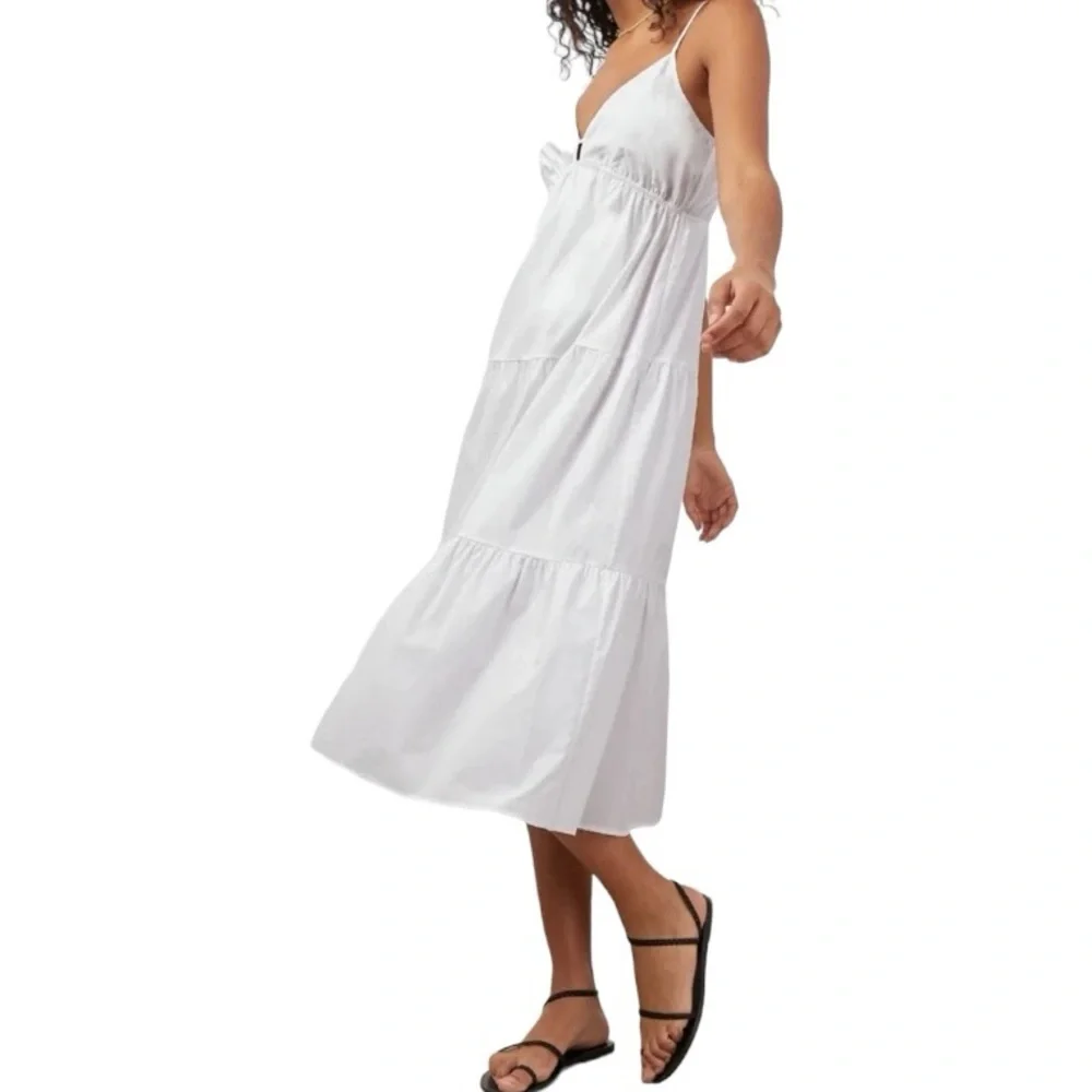 NWT Rails Avril Dress in Bright White Size Medium - Picture 2 of 11